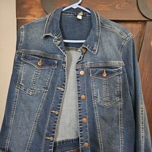 Classic Blue Denim Jean Jacket